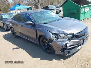 2019 Honda Civic Sport with VIN 19XFC2F88KE208342, listed as a IAAI auction lot 42062837 with 46,475 mi miles and . Bid and sale history available at DreamBid. Image 1.