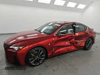 2024 Lexus IS 350 F Sport z VIN JTHGZ1B21R5081663, wystawiony jako Copart lot #59040815 z przebiegiem 2 549 mil mil oraz Czysty tytuł • Clean title. Historia ofert i sprzedaży dostępna na DreamBid. Obrazek 1.
