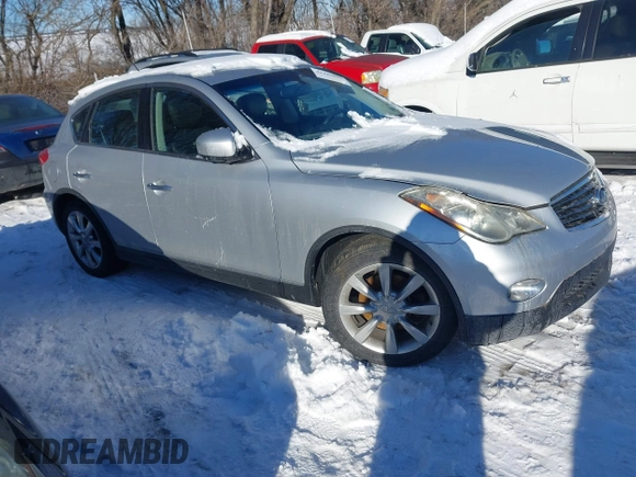 2008 Infiniti EX Journey with VIN JNKAJ09F18M350104, listed as a IAAI auction lot 41329091 with Not Provided miles and . Bid and sale history available at DreamBid. Image 1.