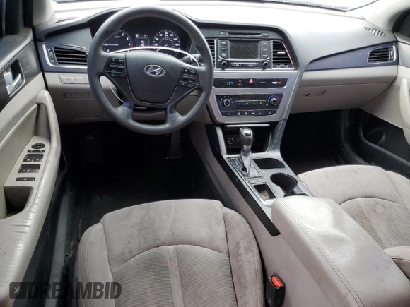 2015 Hyundai Sonata Sport with VIN 5NPE34AF0FH067684, listed as a Copart auction lot 56144395 with 155,780 mi miles and Salvage title. Bid and sale history available at DreamBid. Image 8.