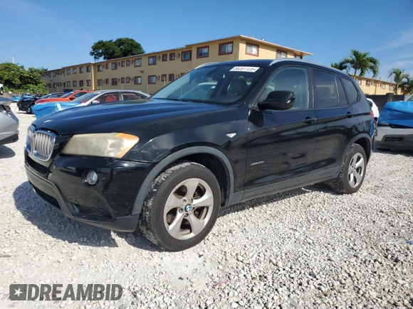 2011 BMW X3 28i with VIN 5UXWX5C52BL702315, listed as a Copart auction lot 56201125 with 137,941 mi miles and Clean Title. Bid and sale history available at DreamBid. Image 1.