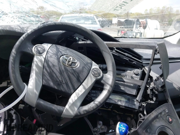 2011 Toyota Prius I with VIN JTDKN3DU4B5331470, listed as a IAAI auction lot 42012113 with 1 mi miles. Bid and sale history available at carsss.com. Image 7.