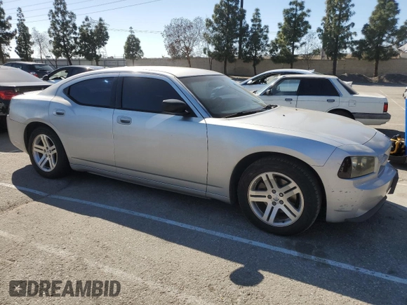 2006 Dodge Charger with VIN 2B3KA43G56H390329, listed as a Copart auction lot 46658235 with 252,522 mi miles and Salvage Title. Bid and sale history available at DreamBid. Image 4.