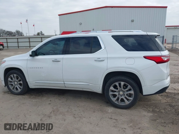 2019 Chevrolet Traverse Premier with VIN 1GNERKKW3KJ165652, listed as a IAAI auction lot 41547941 with 84,713 mi miles. Bid and sale history available at carsss.com. Image 14.