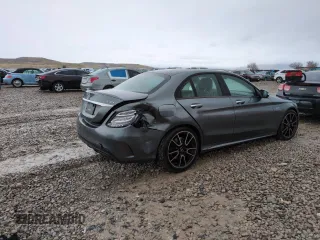 2017 Mercedes-Benz C 43 AMG with VIN 55SWF6EB6HU204688, listed as a Copart auction lot 47649265 with 96,964 mi miles and Salvage Title. Bid and sale history available at DreamBid. Image 3.