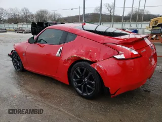 2015 Nissan 370Z with VIN JN1AZ4EH5FM441613, listed as a Copart auction lot 43133974 with 45,456 mi miles. Bid and sale history available at carsss.com. Image 2.