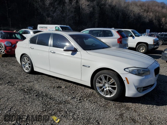 2013 BMW 5 Series 550i xDrive with VIN WBAFU9C52DDY71617, listed as a Copart auction lot 49474825 with 120,071 mi miles and Clean Title. Bid and sale history available at carsss.com. Image 4.