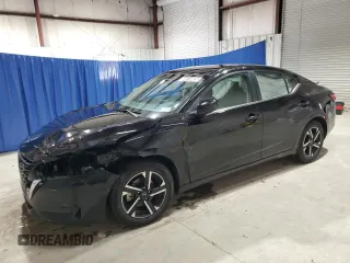 2024 Nissan Sentra SV with VIN 3N1AB8CV2RY242511, listed as a Copart auction lot 64416485 with 24,991 mi miles and Salvage title. Bid and sale history available at DreamBid. Image 1.