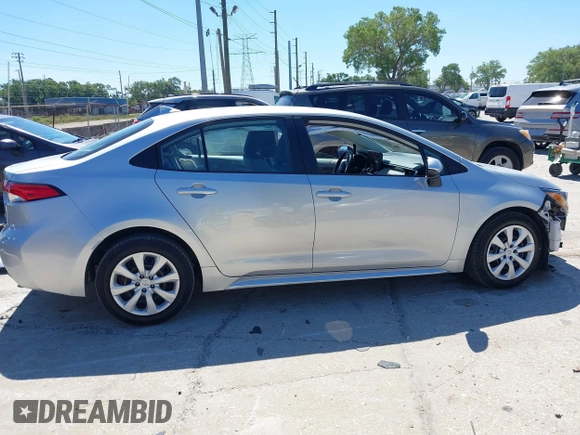 2023 Toyota Corolla LE with VIN 5YFB4MDE7PP012267, listed as a IAAI auction lot 41891314 with 51,419 mi miles and . Bid and sale history available at DreamBid. Image 14.