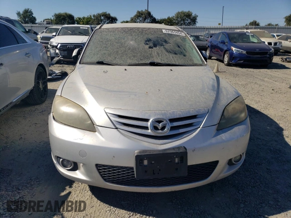 2006 Mazda 3 S Sport with VIN JM1BK144961517189, listed as a Copart auction lot 62963454 with 197,377 mi miles and Clean Title. Bid and sale history available at DreamBid. Image 5.