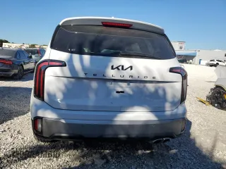 2024 Kia Telluride EX with VIN 5XYP34GC9RG564038, listed as a Copart auction lot 87789455 with 3,922 mi miles and Salvage Title. Bid and sale history available at DreamBid. Image 6.
