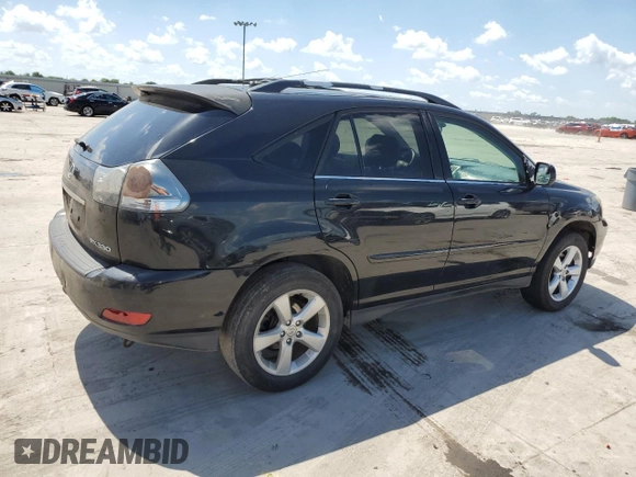 2005 Lexus RX 330 with VIN JTJGA31U550053411, listed as a Copart auction lot 53860305 with 302,850 mi miles and Salvage Title. Bid and sale history available at carsss.com. Image 3.