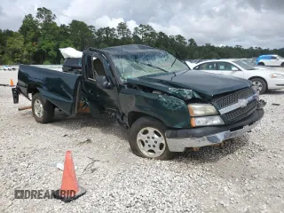 2003 Chevrolet Silverado 1500 with VIN 1GCEC14V73Z327567, listed as a Copart auction lot 71125144 with Not Provided miles and Non Repairable. Bid and sale history available at carsss.com. Image 4.