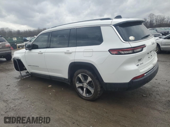 2023 Jeep Grand Cherokee Limited z VIN 1C4RJKBG7P8781671, wystawiony jako Copart lot #49783005 z przebiegiem 24 403 mil mil oraz Szkoda całkowita • Salvage title. Historia ofert i sprzedaży dostępna na DreamBid. Obrazek 2.