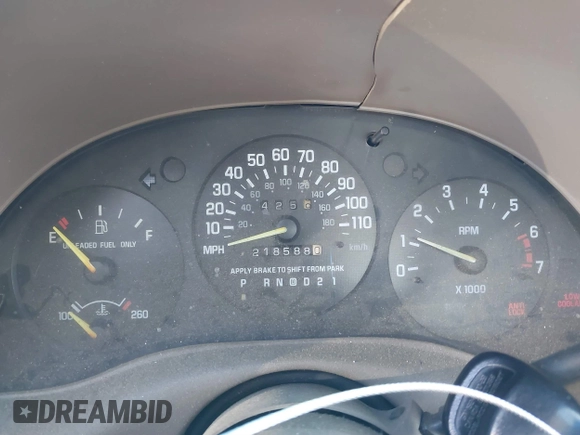 1998 Chevrolet Lumina with VIN 2G1WL52M1W9257545, listed as a IAAI auction lot 41707606 with 218,588 mi miles and . Bid and sale history available at DreamBid. Image 7.