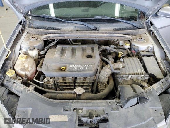2014 Chrysler 200 Touring with VIN 1C3CCBBBXEN185333, listed as a Copart auction lot 57068685 with 130,402 mi miles and Salvage title. Bid and sale history available at DreamBid. Image 11.