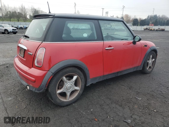 2003 MINI Hardtop z VIN WMWRC33413TC45360, wystawiony jako Copart lot #82666434 z przebiegiem 123 226 mil mil oraz Szkoda całkowita • Salvage title. Historia ofert i sprzedaży dostępna na DreamBid. Obrazek 3.