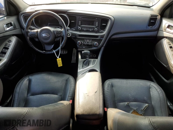 2015 Kia Optima SX with VIN 5XXGR4A73FG441832, listed as a Copart auction lot 70875324 with 111,695 mi miles and Salvage Title. Bid and sale history available at carsss.com. Image 8.