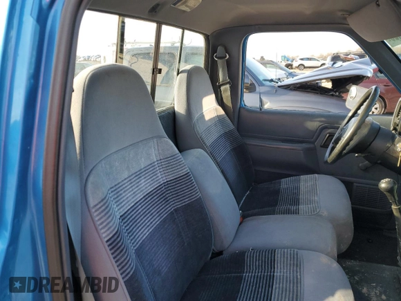 1992 Ford Ranger with VIN 1FTCR11T4NUB28954, listed as a Copart auction lot 89198125 with 95,454 mi miles and Salvage Title. Bid and sale history available at DreamBid. Image 10.