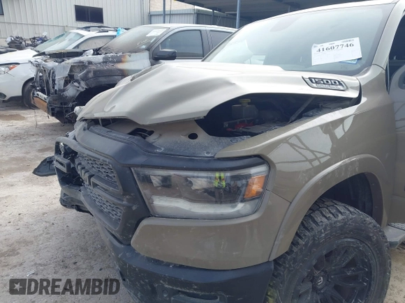 2020 Ram 1500 Big Horn with VIN 1C6SRFFT0LN301093, listed as a IAAI auction lot 41607746 with 65,223 mi miles and . Bid and sale history available at DreamBid. Image 6.