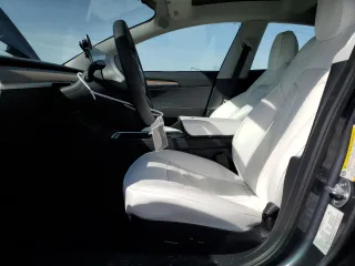 2023 Tesla Model 3 with VIN 5YJ3E1EA8PF648073, listed as a Copart auction lot 49284775 with 20,498 mi miles and Salvage Title. Bid and sale history available at DreamBid. Image 7.