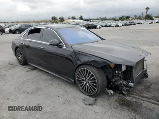 2022 Mercedes-Benz S 580 z VIN W1K6G7GB7NA098554, wystawiony jako Copart lot #53530745 z przebiegiem 41 316 mil mil oraz Szkoda całkowita • Salvage title. Historia ofert i sprzedaży dostępna na DreamBid. Obrazek 4.
