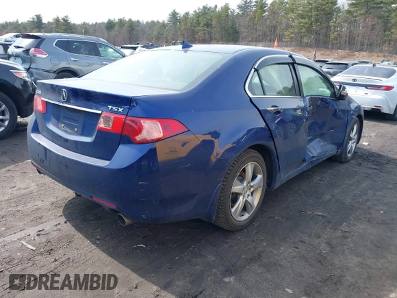 2012 Acura TSX Tech Pkg with VIN JH4CU2F61CC005072, listed as a IAAI auction lot 41742551 with 120,459 mi miles. Bid and sale history available at carsss.com. Image 4.