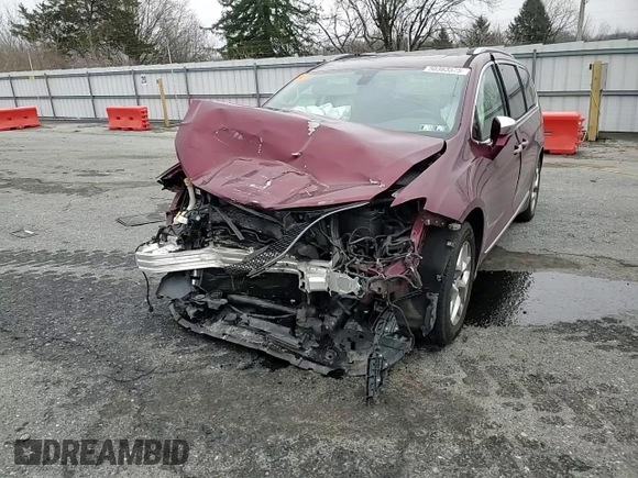 2018 Chrysler Pacifica Limited z VIN 2C4RC1GG7JR273886, wystawiony jako Copart lot #50383575 z przebiegiem 95 103 mil mil oraz Szkody całkowita. Historia ofert i sprzedaży dostępna na DreamBid. Obrazek 11.