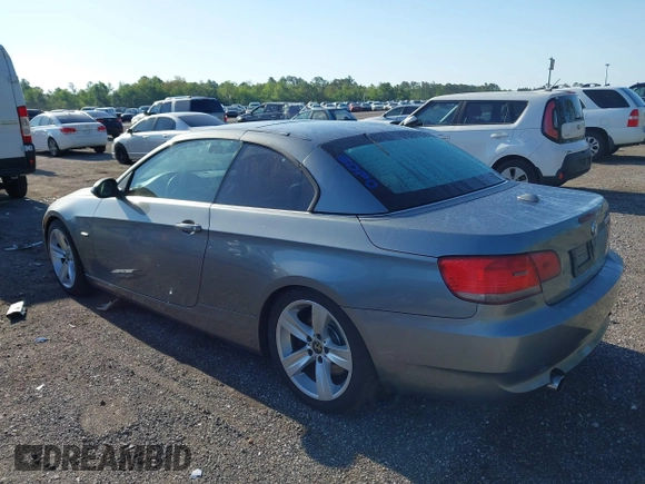2007 BMW 3 Series 335i with VIN WBAWL73587PX49709, listed as a IAAI auction lot 41989465 with 147,255 mi miles. Bid and sale history available at carsss.com. Image 3.