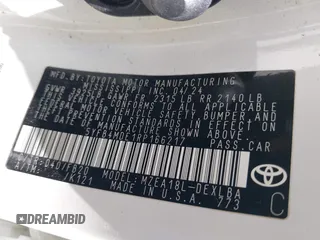 2024 Toyota Corolla LE z VIN 5YFB4MDE1RP166217, wystawiony jako IAAI lot #42537134 z przebiegiem 33 269 mil mil oraz . Historia ofert i sprzedaży dostępna na DreamBid. Obrazek 9.