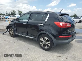 2012 Kia Sportage EX with VIN KNDPC3A21C7303209, listed as a Copart auction lot 58733605 with 189,587 mi miles and Salvage title. Bid and sale history available at DreamBid. Image 2.