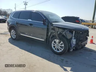 2020 Kia Telluride LX with VIN 5XYP24HCXLG090741, listed as a Copart auction lot 48859185 with 88,597 mi miles and Salvage Title. Bid and sale history available at carsss.com. Image 4.