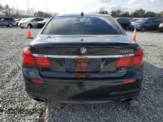 2015 BMW 7 Series 750Li with VIN WBAYE8C58FD782122, listed as a Copart auction lot 86204934 with 139,052 mi miles and Salvage Title. Bid and sale history available at carsss.com. Image 6.
