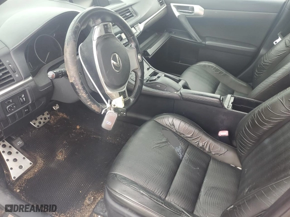 2013 Lexus CT 200h Hybrid with VIN JTHKD5BH8D2124443, listed as a Copart auction lot 45887715 with 0 miles and Salvage Title. Bid and sale history available at carsss.com. Image 7.