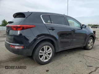 2017 Kia Sportage LX with VIN KNDPMCAC9H7195371, listed as a Copart auction lot 55779495 with 178,060 mi miles and Clean Title. Bid and sale history available at DreamBid. Image 3.