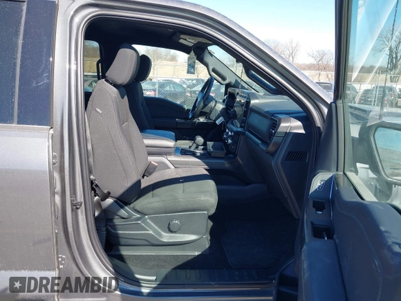 2024 Ford F-150 XLT with VIN 1FTFW3L52RKD71650, listed as a IAAI auction lot 41686193 with 7,474 mi miles. Bid and sale history available at carsss.com. Image 5.