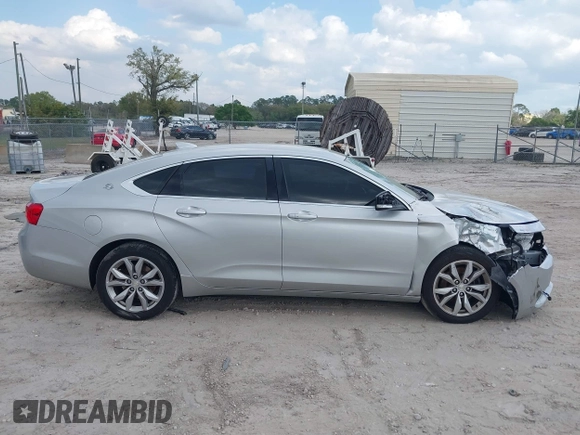 2018 Chevrolet Impala LT with VIN 2G1105S38J9107287, listed as a IAAI auction lot 41689057 with 121,062 mi miles and . Bid and sale history available at DreamBid. Image 14.