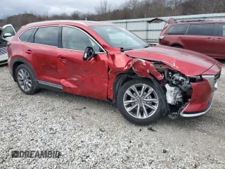2021 Mazda CX-9 Grand Touring z VIN JM3TCADYXM0512789, wystawiony jako Copart lot #86926704 z przebiegiem 33 578 mil mil oraz Szkoda całkowita • Salvage title. Historia ofert i sprzedaży dostępna na DreamBid. Obrazek 4.