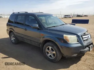 2006 Honda Pilot EX-L with VIN 5FNYF185X6B002128, listed as a Copart auction lot 52354315 with 226,585 mi miles and Non Repairable. Bid and sale history available at DreamBid. Image 4.