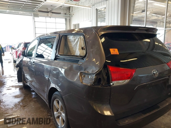 2012 Toyota Sienna with VIN 5TDKA3DC0CS012095, listed as a IAAI auction lot 41317071 with Not Provided miles and . Bid and sale history available at DreamBid. Image 13.