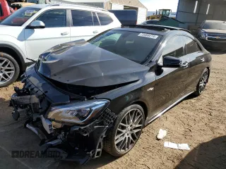 2019 Mercedes-Benz CLA 45 AMG with VIN WDDSJ5CBXKN763963, listed as a Copart auction lot 73000274 with 35,544 mi miles and Salvage title. Bid and sale history available at DreamBid. Image 1.