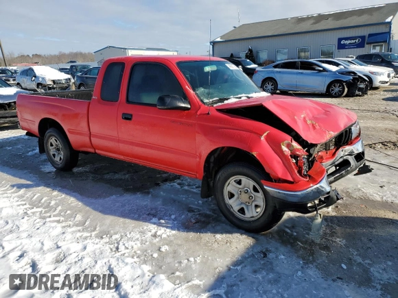 2002 Toyota Tacoma z VIN 5TEVL52N02Z142144, wystawiony jako Copart lot #46091785 z przebiegiem 224 493 mil mil oraz Nie do naprawy • Non repairable. Historia ofert i sprzedaży dostępna na DreamBid. Obrazek 4.