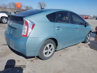 2013 Toyota Prius One with VIN JTDKN3DU7D1734725, listed as a IAAI auction lot 41702527 with 188,983 mi miles. Bid and sale history available at carsss.com. Image 4.