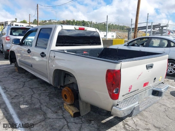 2008 Chevrolet Colorado LT w/1LT with VIN 1GCCS13E488124788, listed as a IAAI auction lot 41503133 with 1 mi miles. Bid and sale history available at carsss.com. Image 3.