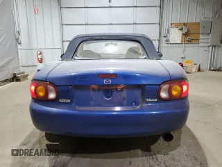 1999 Mazda MX-5 Miata with VIN JM1NB3532X0136645, listed as a Copart auction lot 59480265 with 160,936 mi miles and Clean title. Bid and sale history available at DreamBid. Image 6.
