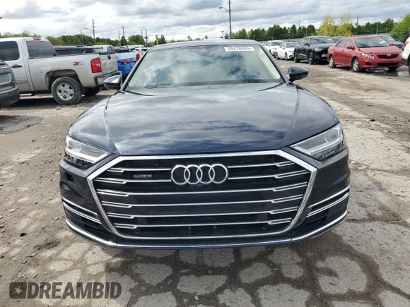 2019 Audi A8 z VIN WAU8DAF80KN010332, wystawiony jako Copart lot #55418865 z przebiegiem 17 282 mil mil oraz Szkoda całkowita • Salvage title. Historia ofert i sprzedaży dostępna na DreamBid. Obrazek 5.