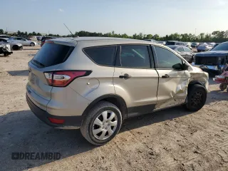 2018 Ford Escape S with VIN 1FMCU0F73JUA30332, listed as a Copart auction lot 56259075 with 62,506 mi miles and Salvage title. Bid and sale history available at DreamBid. Image 3.