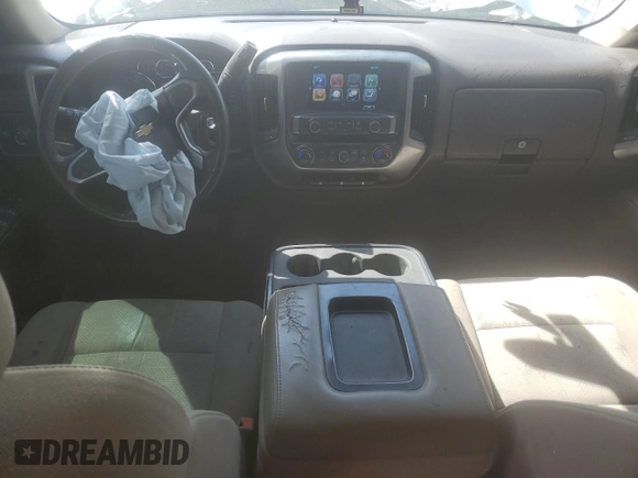 2017 Chevrolet Silverado 1500 LT with VIN 3GCPCREC4HG129055, listed as a Copart auction lot 50312855 with 121,334 mi miles and Salvage Title. Bid and sale history available at carsss.com. Image 8.