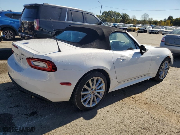 2017 FIAT 124 Spider Elaborazione Abarth with VIN JC1NFAEK3H0103023, listed as a Copart auction lot 75638104 with NaN miles and Salvage Title. Bid and sale history available at carsss.com. Image 3.