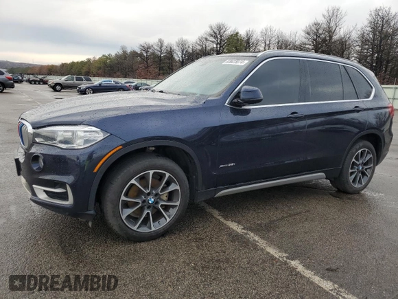 2018 BMW X5 xDrive35i with VIN 5UXKR0C57JL074021, listed as a Copart auction lot 83623074 with 64,240 mi miles and Salvage Title. Bid and sale history available at carsss.com. Image 1.